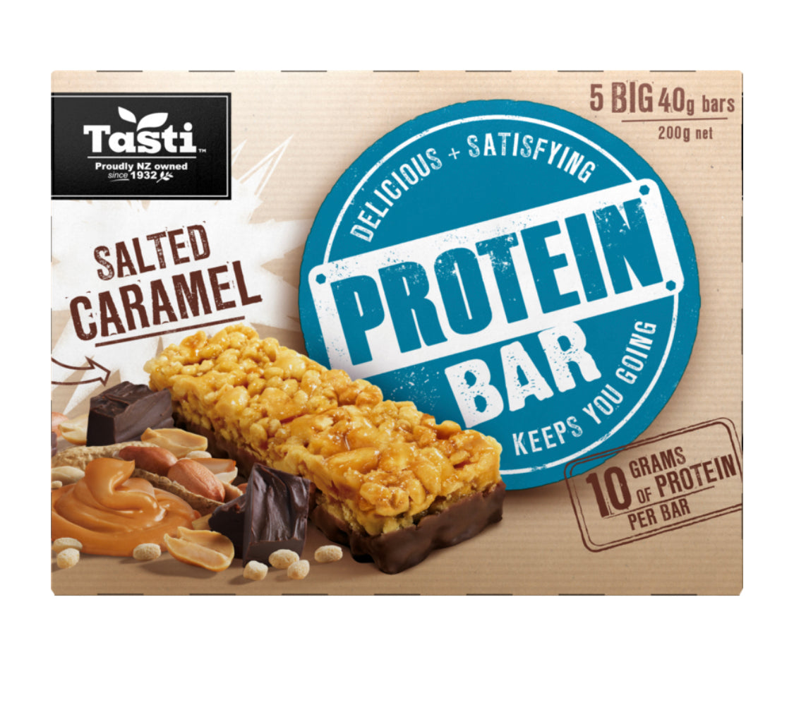 Tasti Salted Caramel Protein Bars 5 x 40g