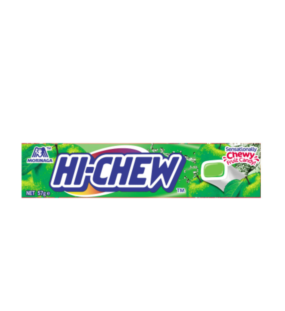 Morinaga Hi-Chew Green Apple Confectionery 57g -(B2B)