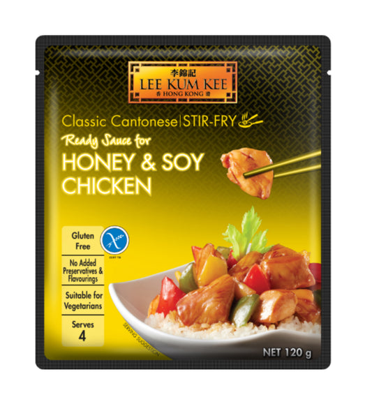 Lee Kum Kee Ready Sauce For Honey & Soy Chicken 120g