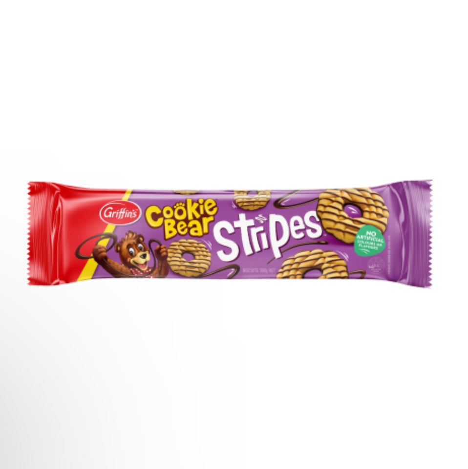 Griffin's Cookie Bear Stripes Biscuits 200g