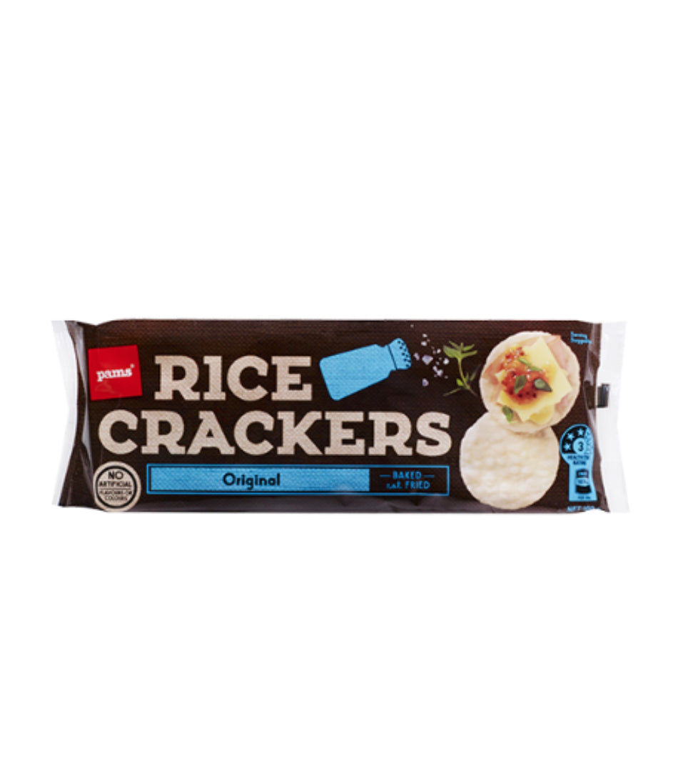 Pams Original Rice Crackers 100g -(B2B)