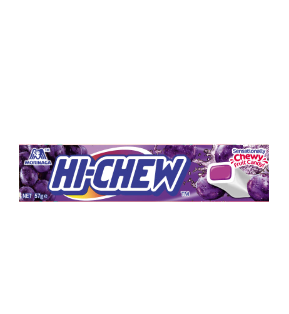 Morinaga Hi-Chew Grape Confectionery 57g -(B2B)