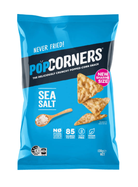 PopCorners Sea Salt Popcorn Chips 85g -(B2B)