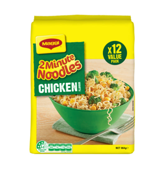 Maggi Chicken 2 Minute Noodles 12 x 72g
