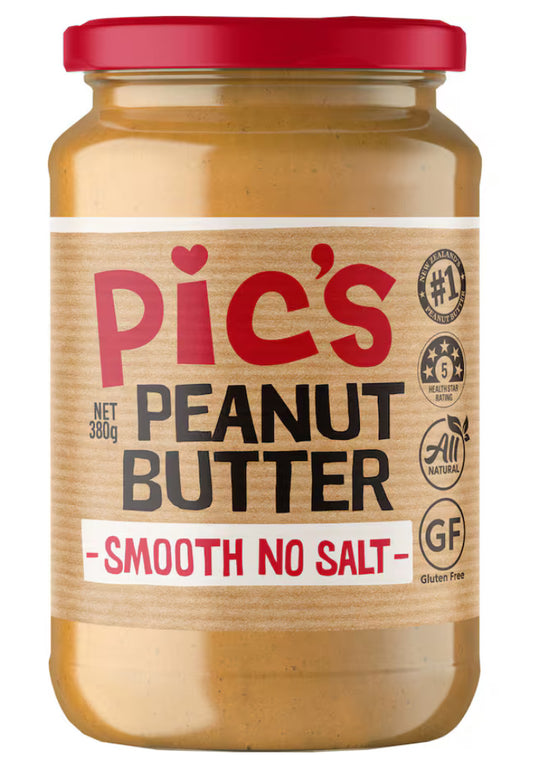 Pic's Really Good Peanut Butter Smooth No Salt 380g