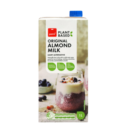 Pams Plant Based Original Almond Milk 1l