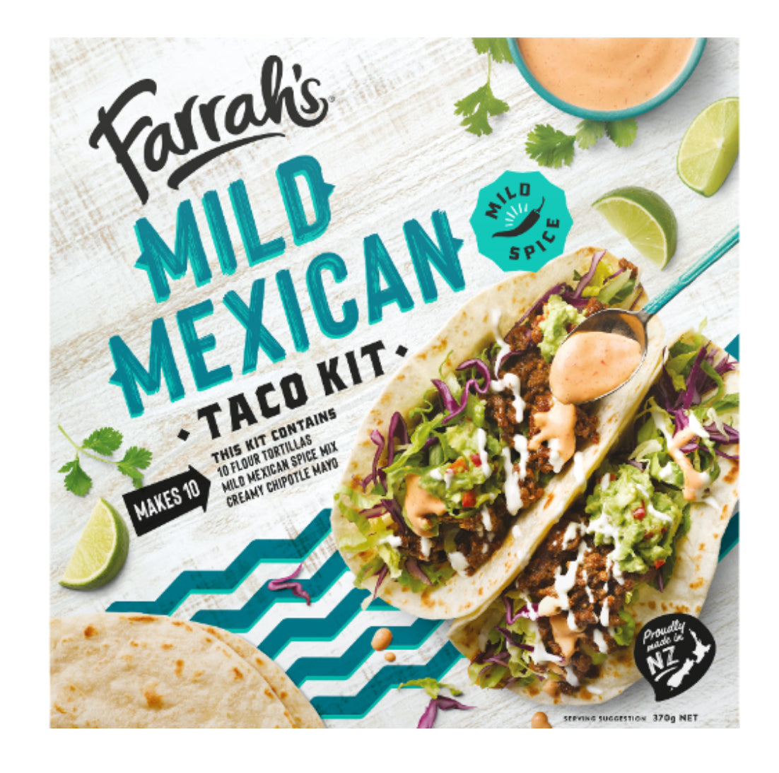 Farrah's Mild Mexican Meal Kit 385g