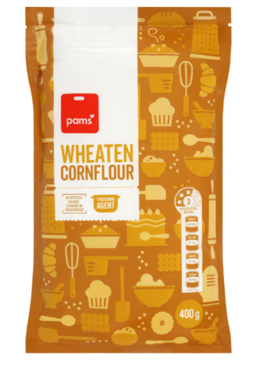 Pams Wheaten Cornflour 400g -(B2B)
