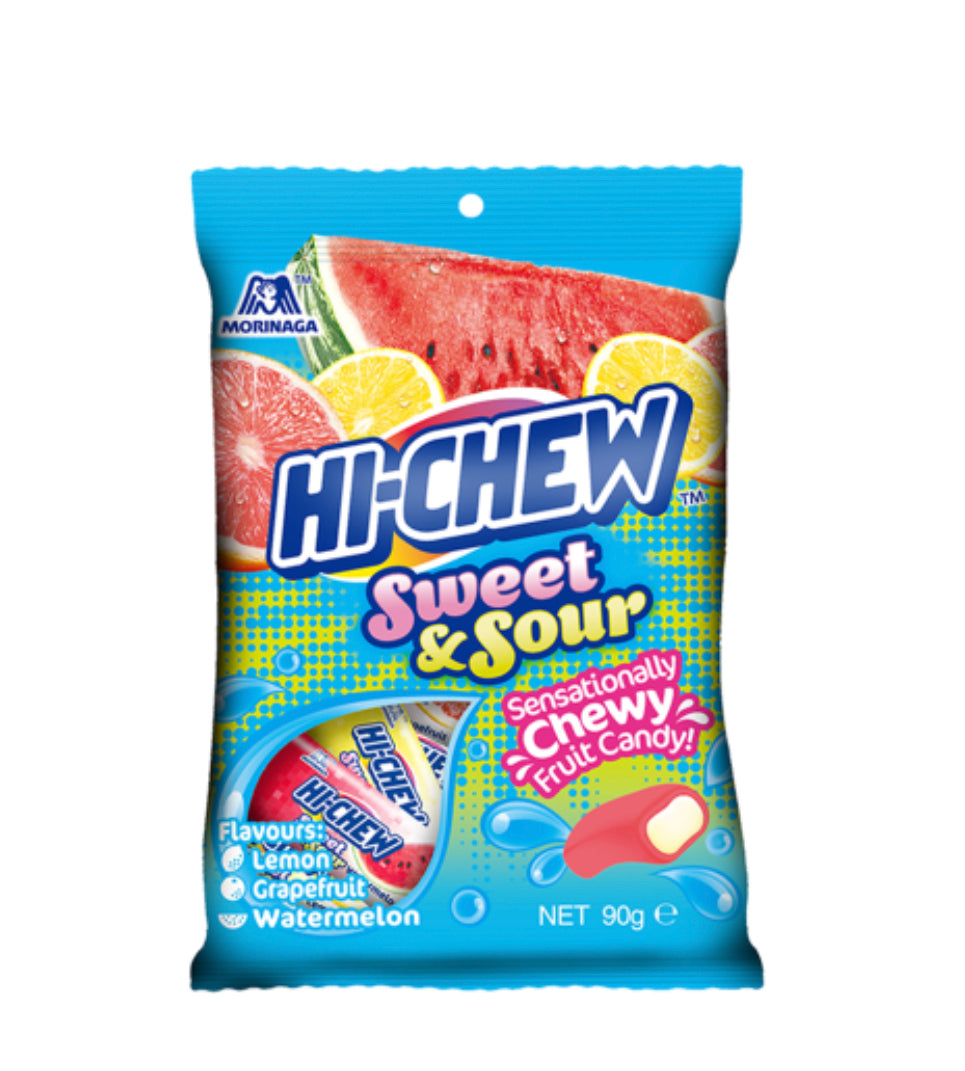 Morinaga Hi-Chew Sweet & Sour Mix 90g -(B2B)