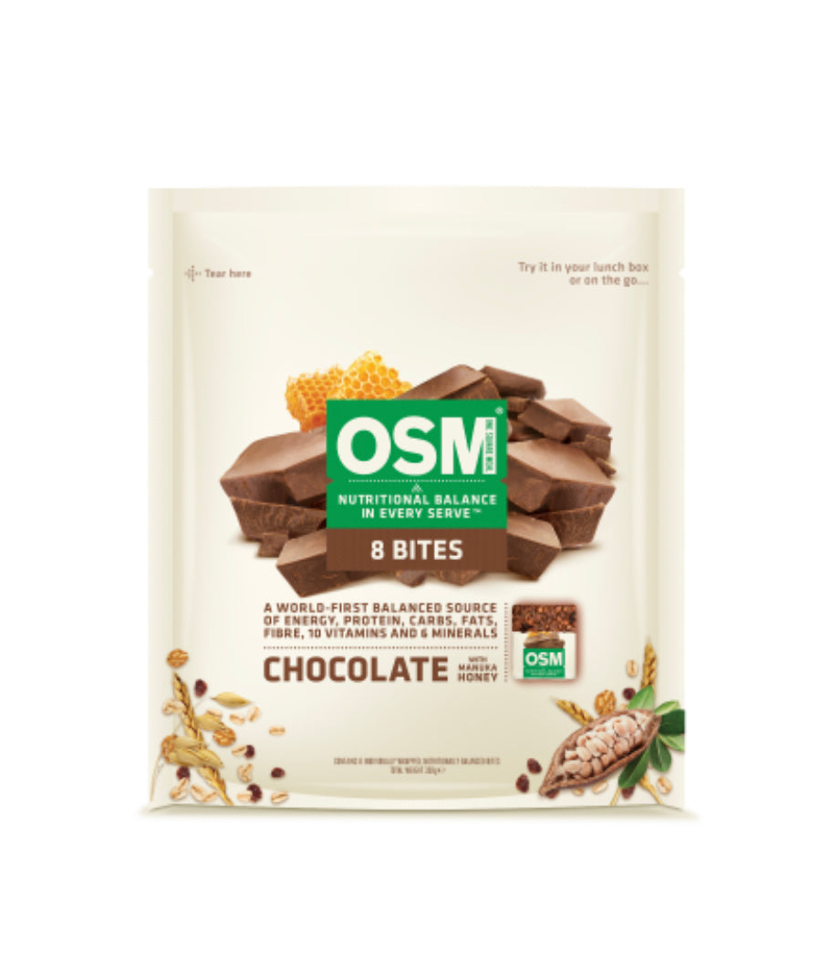 One Square Meal Chocolate With Manuka Honey Bites 8pk