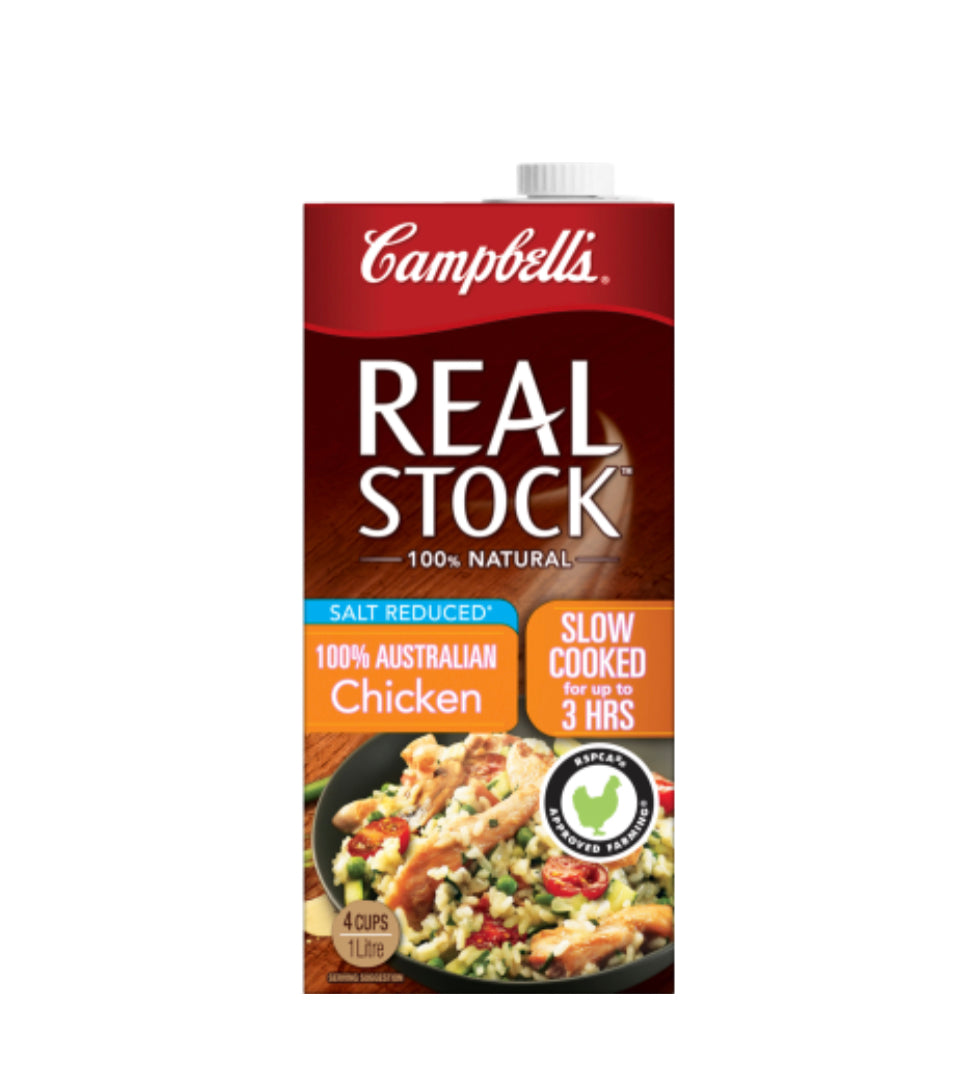 Campbell's Real Stock Salt Reduced Chicken Stock 1l