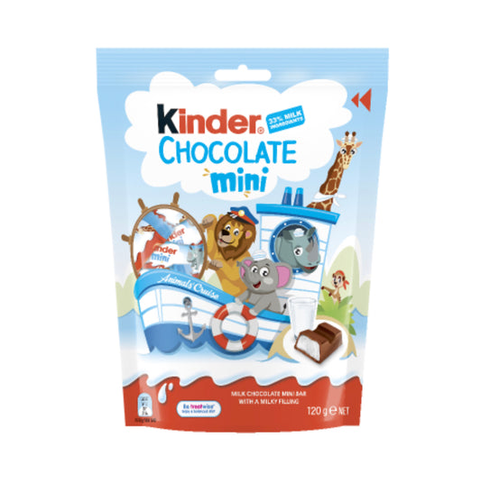 Kinder Safari World Mini Chocolate Bars 120g