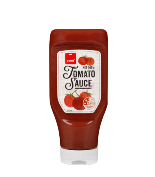Pams Upside Down Tomato Sauce 560g -(B2B)