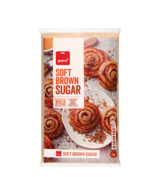 Pams Soft Brown Sugar 1kg -(B2B)