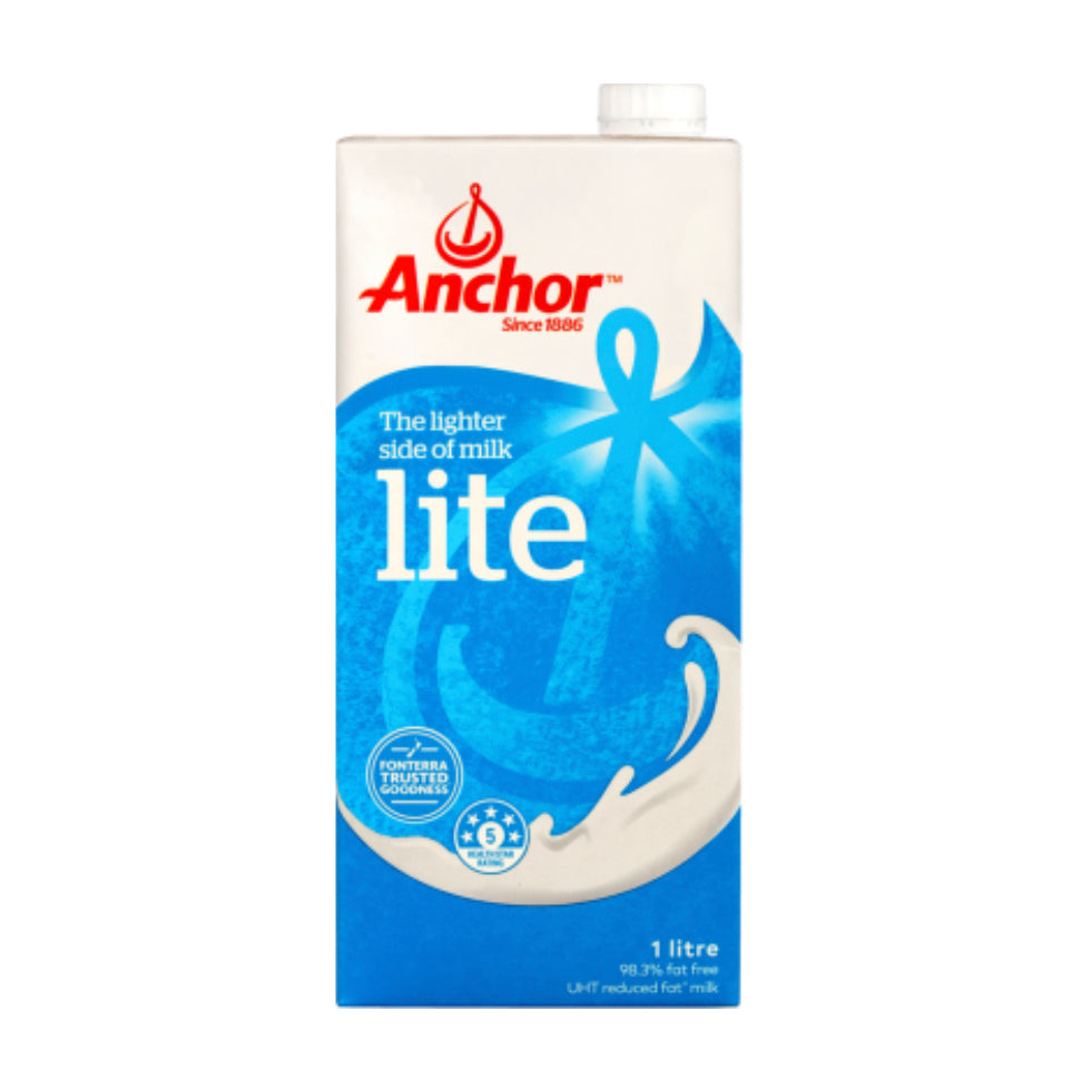 Anchor Lite UHT Reduced Fat Milk 1l