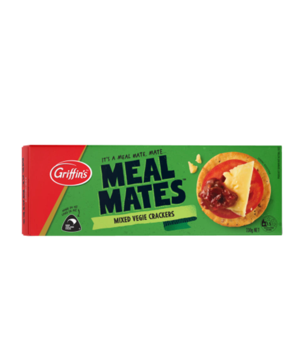 Griffin's Meal Mates Mixed Vegie Crackers 230g