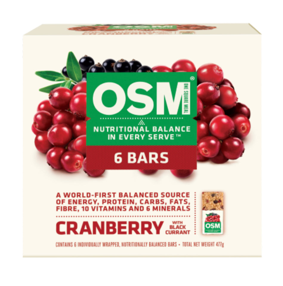 One Square Meal Cranberry With Blackcurrant 6pk