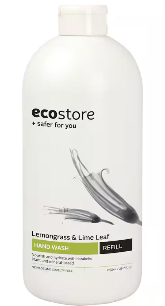 Ecostore Hand Wash Lemongrass Refill 850ml