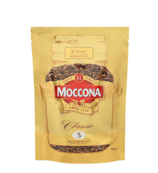 Moccona Classic Medium Roast Instant Freeze Dried Coffee Refill 90g