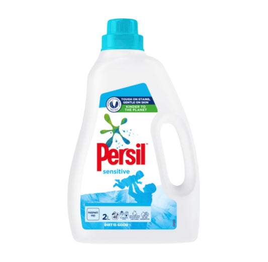 Persil Front & Top Loader Sensitive Laundry Liquid 2l