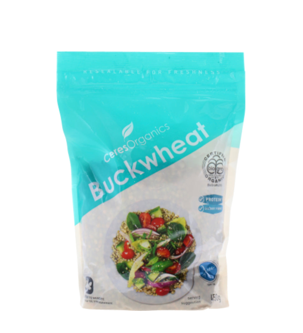 Ceres Organics Buckwheat Whole 450g -(B2B)