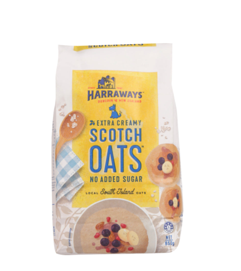 Harraways Extra Creamy Scotch Oats 850g