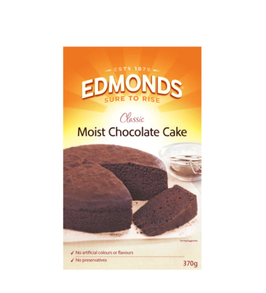 Edmonds Classic Moist Chocolate Cake Mix 370g -(B2B)