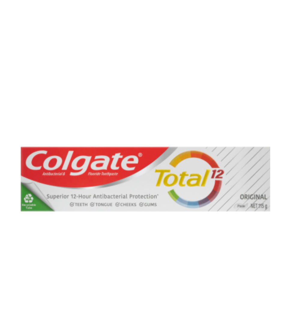 Colgate Total Original Antibacterial Fluoride Toothpaste 115g