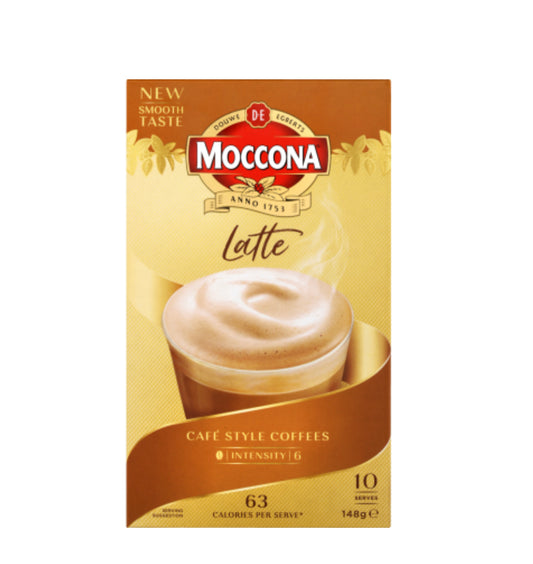 Moccona Café Classics Latte Coffee Sachets 10pk