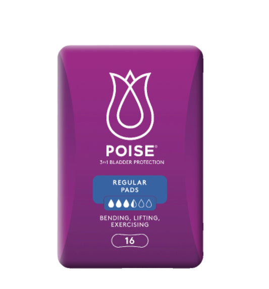 Poise Regular Pads 16pk