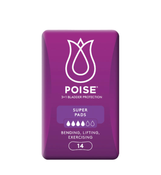 Poise Super Pads 14pk