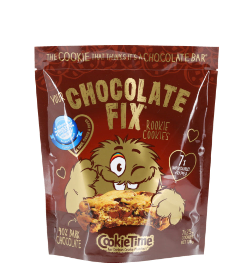 Cookie Time Your Chocolate Fix Rookie Cookies 175g