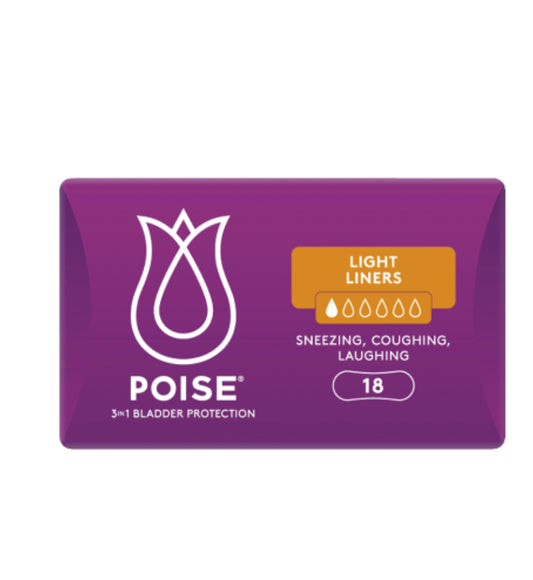 Poise Light Liners 18pk