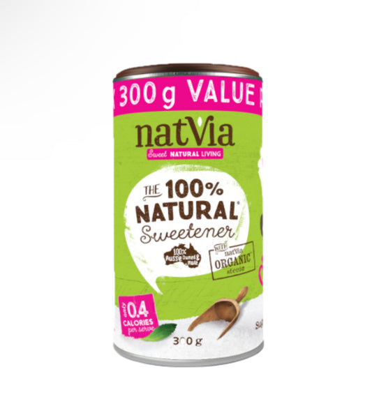 Natvia 100% Natural Sweetener Cannister 300g