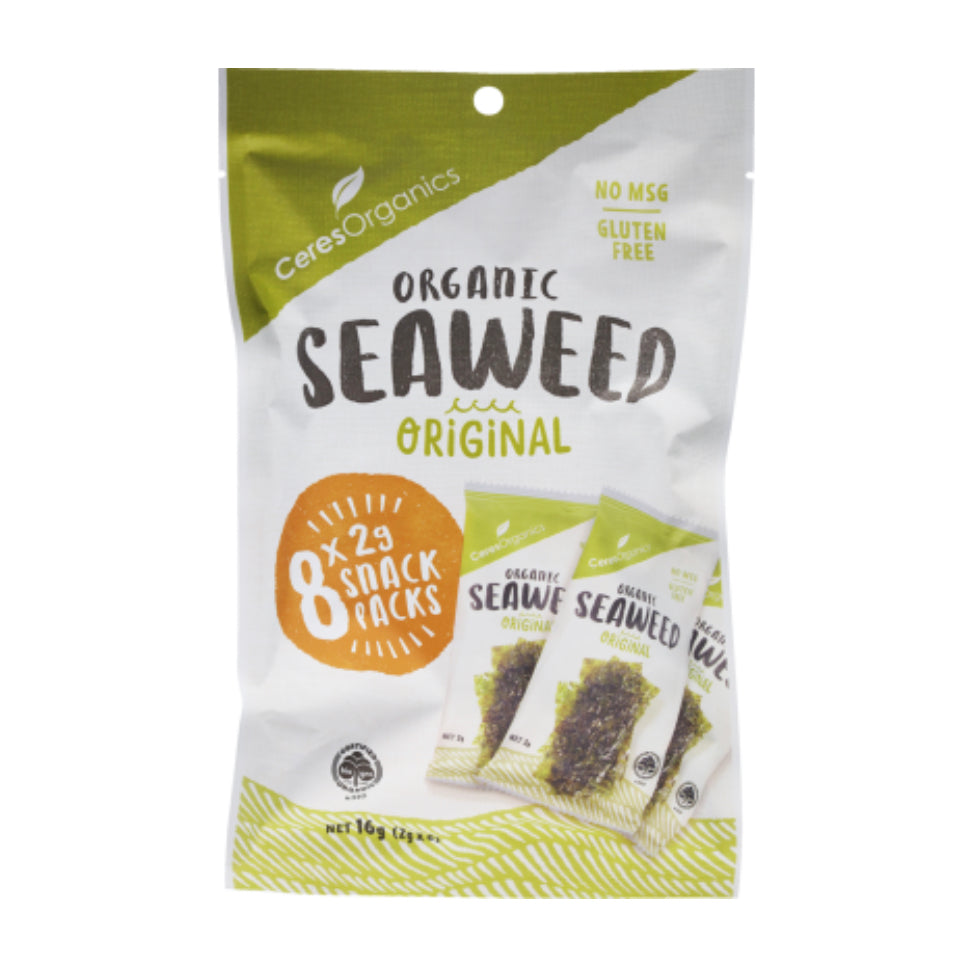 Ceres Organics Seaweed Snack Pack 8 x 2g