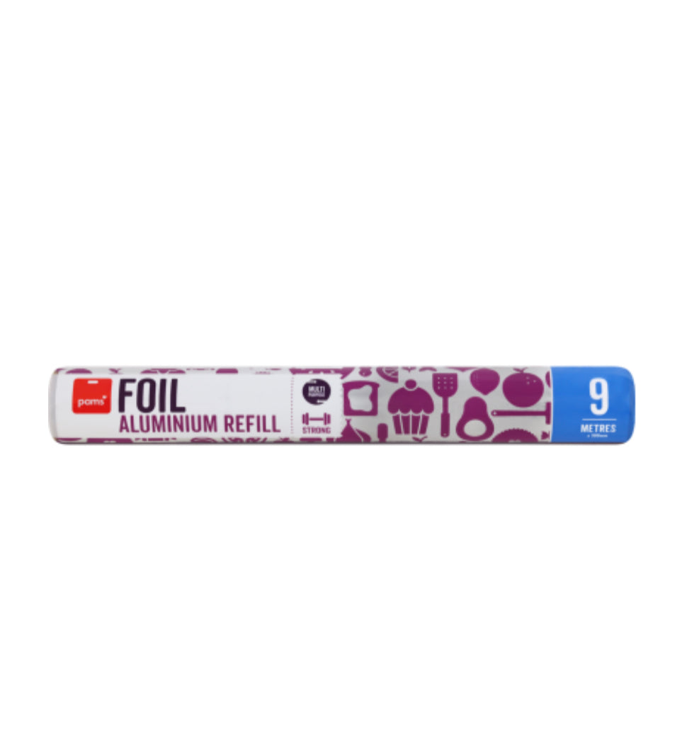 Pams Foil Aluminium Refill 300mm Wide 9m -(B2B)
