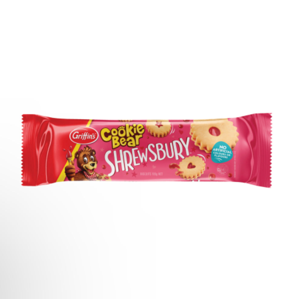 Griffin's Cookie Bear Shrewsbury Biscuits 195g