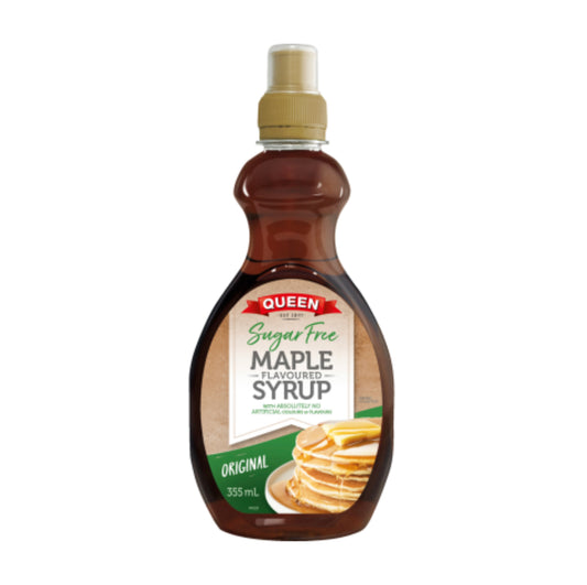Queen Sugar Free Vanilla Maple Flavoured Syrup 355ml