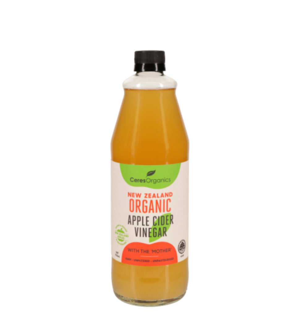 Ceres Organics New Zealand Organic Apple Cider Vinegar 750ml -(B2B)