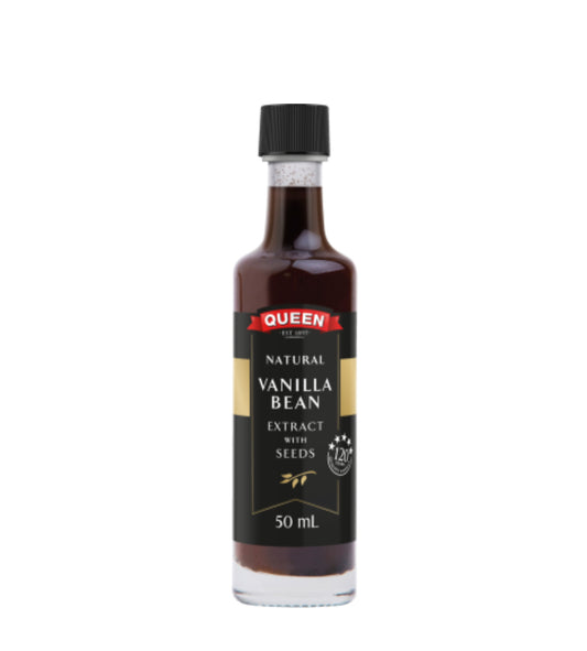 Queen Vanilla Bean Extract With Seeds Natural Extract 50ml