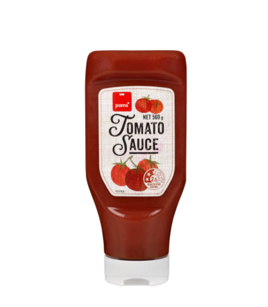 Pams Upside Down Tomato Sauce 560g