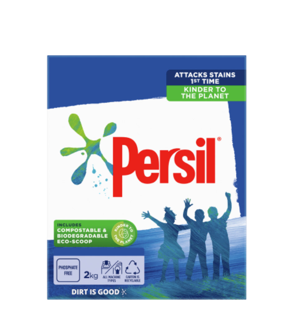 Persil Front & Top Loader Active Clean Laundry Powder 2kg -(B2B)