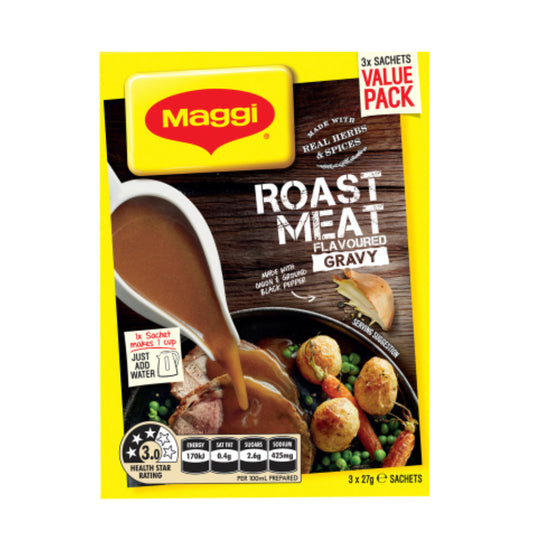 Maggi Roast Meat Gravy Mix 3pk -(B2B)
