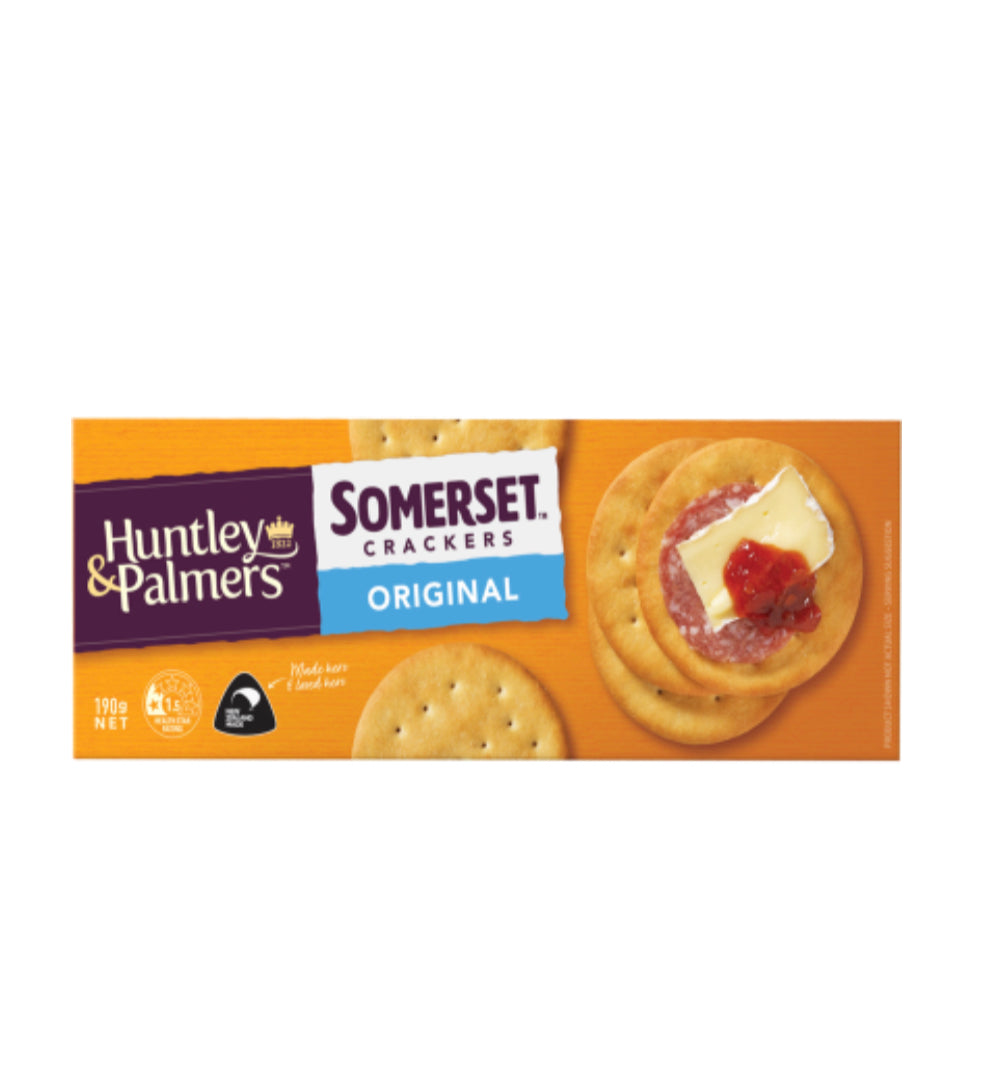 Huntley & Palmers Original Somerset Crackers 190g