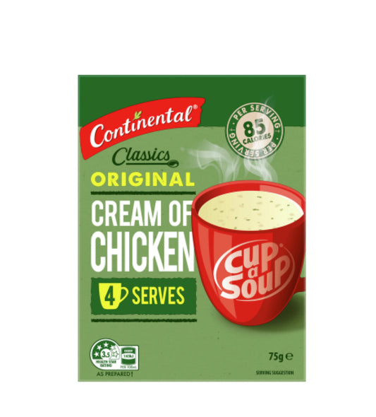 Continental Original Cream Of Chicken Cup a Soup 4pk -(B2B)