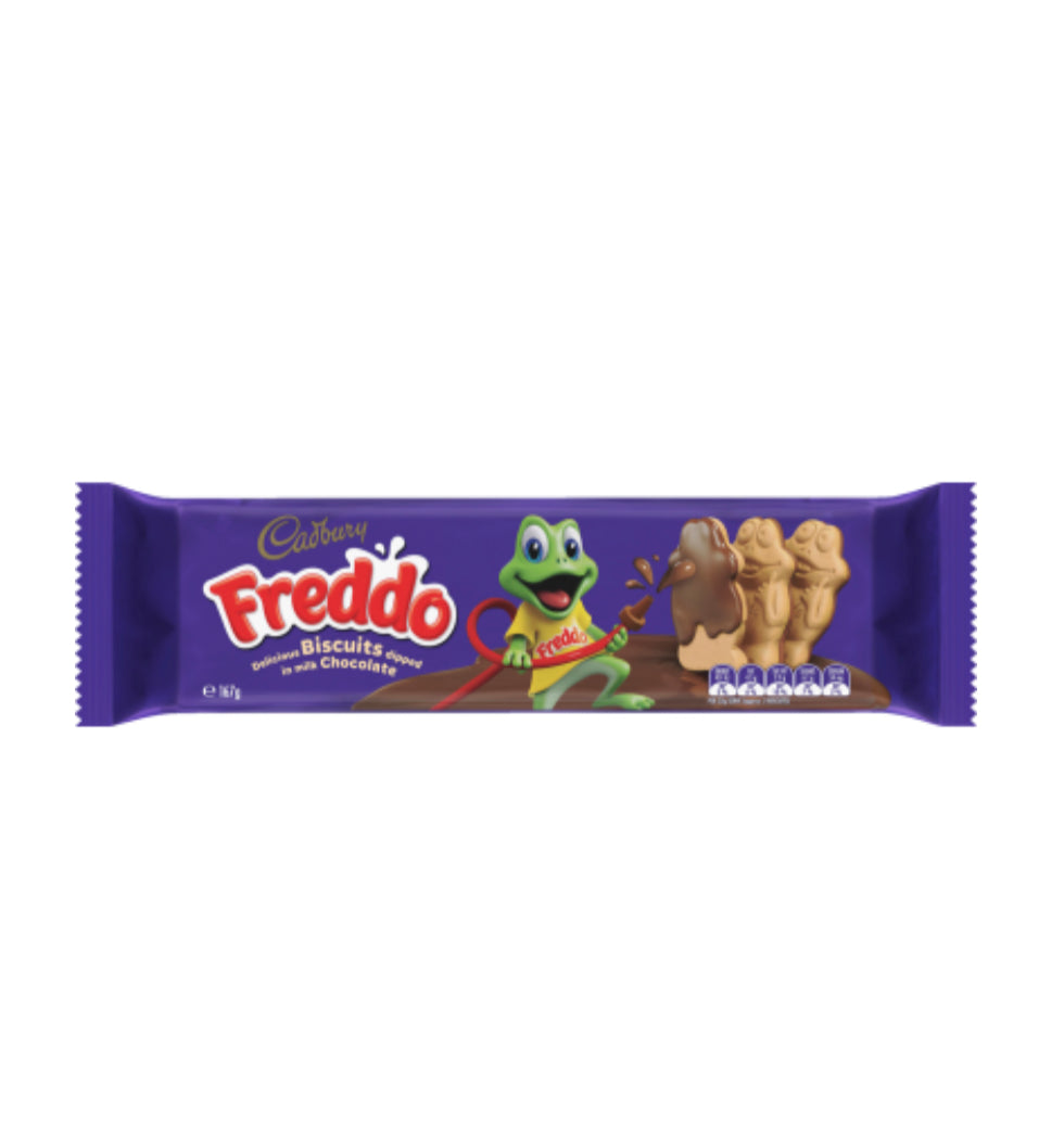 Cadbury Freddo Chocolate Dipped Biscuits 167g