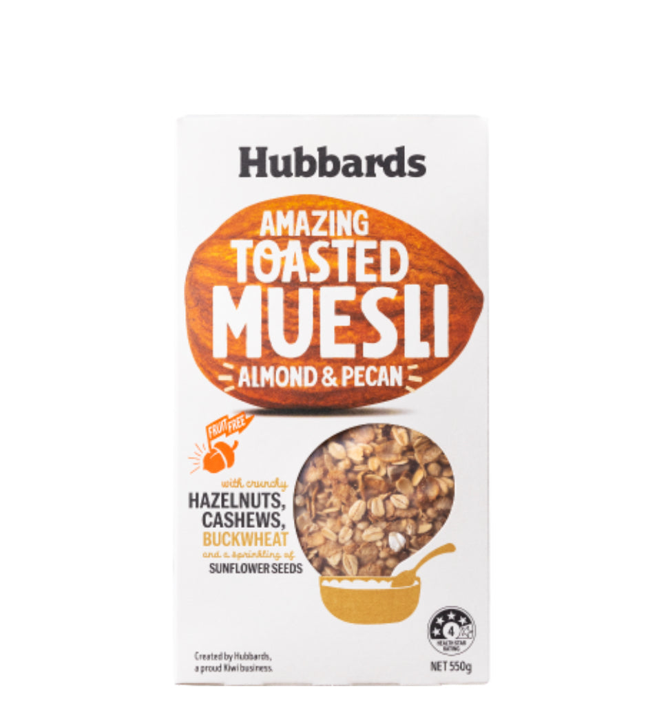Hubbards Almond & Pecan Amazing Toasted Muesli 550g