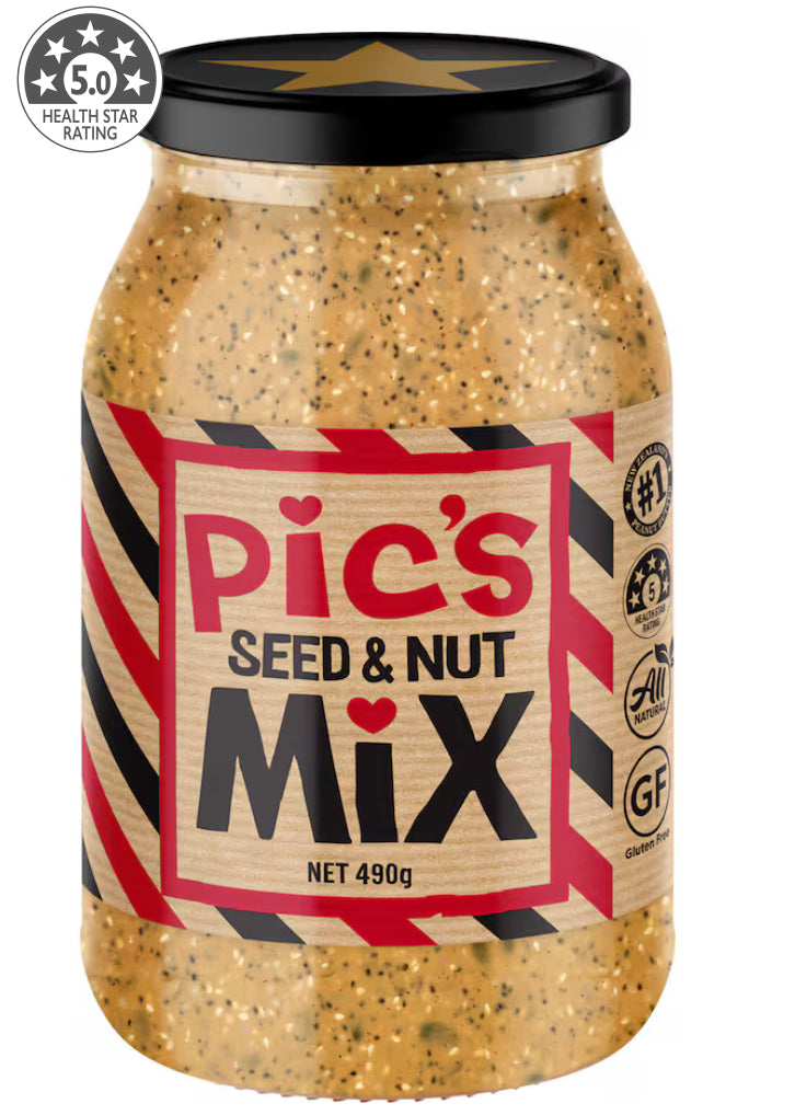 Pic's Peanut Butter Seed & Mix 490g
