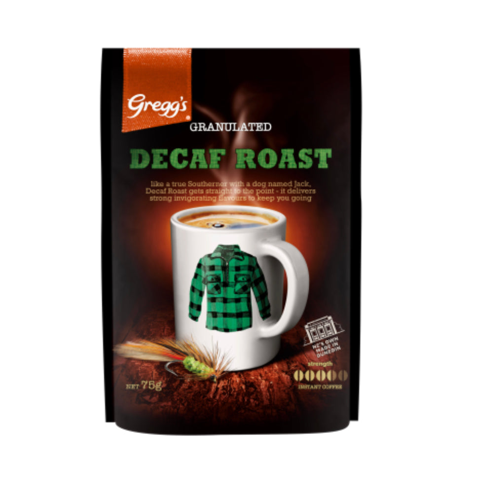Gregg's Granulated Decaf Roast Instant Coffee 75g