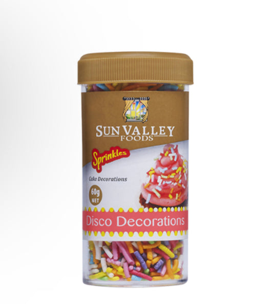 Sun Valley Foods Disco Decorations 60g -(B2B)